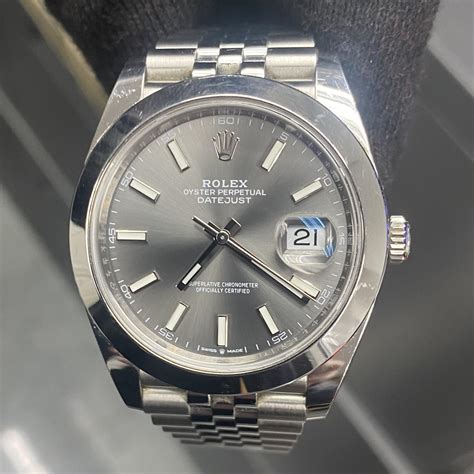 rolex slate vs rhodium|Rolex rhodium.